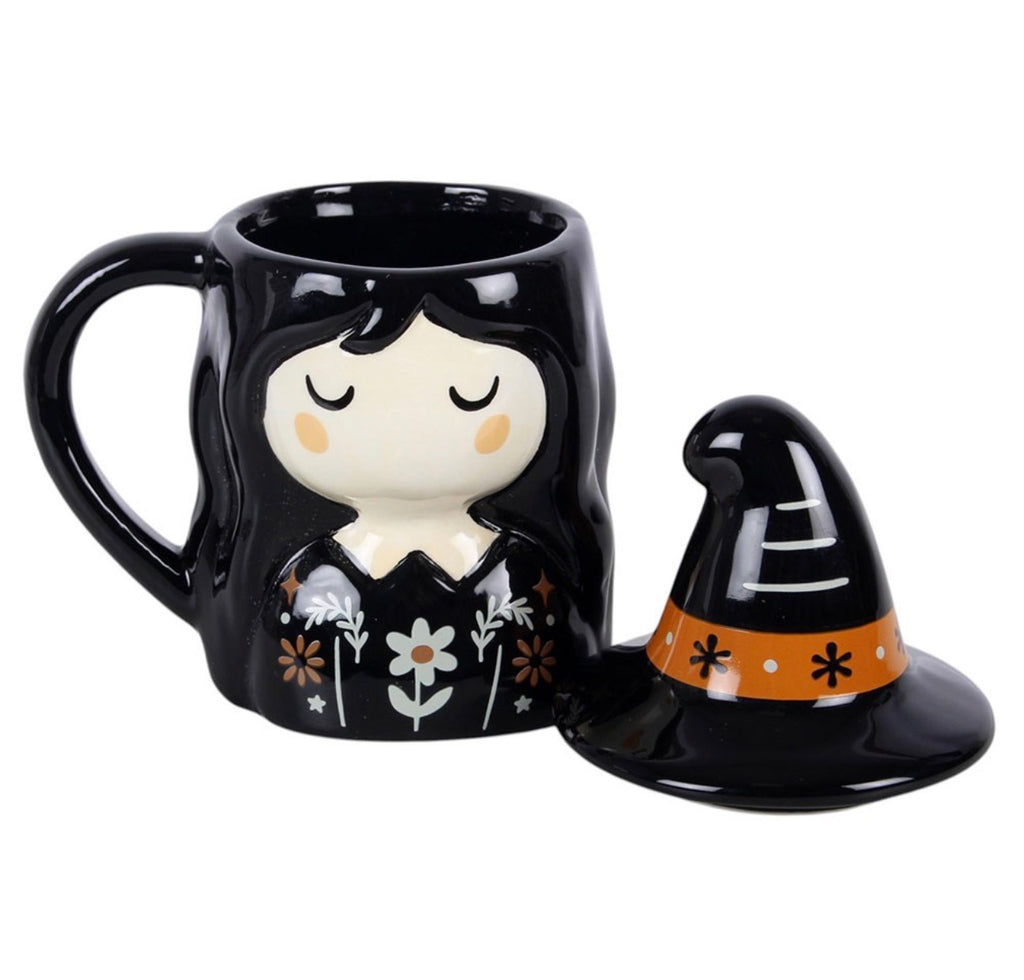 Curieux Mug « La Petite Sorcière » – 350 ml