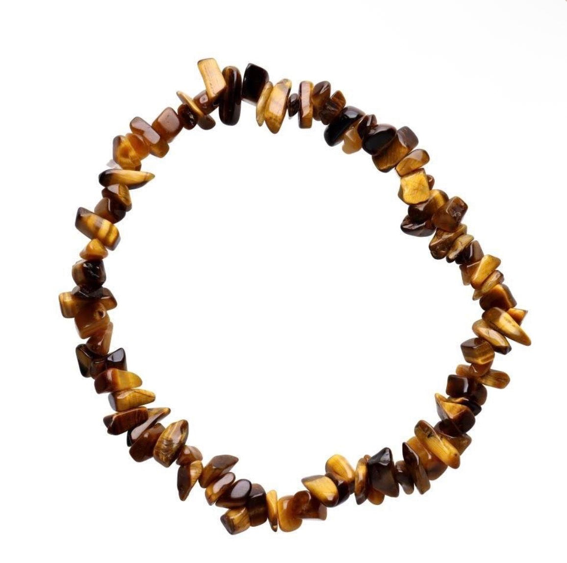 Bracelet Œil de Tigre en copeaux