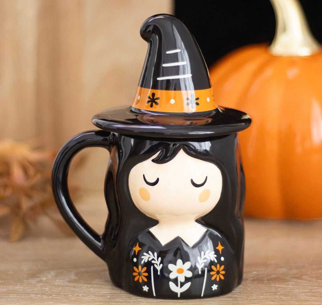 Curieux Mug « La Petite Sorcière » – 350 ml