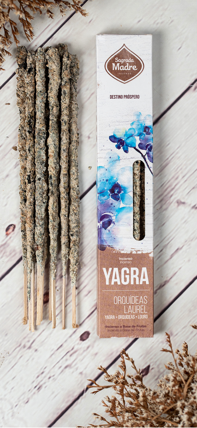 Encens en bâtons – Yagra, Orchidée, Laurier